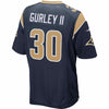 Image of LOS ANGELES RAMS TODD GURLEY II NAVY JERSEY 2018 - 2019