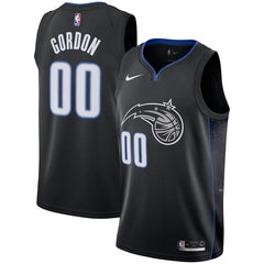 Aaron Gordon Orlando Magic Black Swingman City Edition Jersey 2018 - 2019