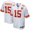 Image of Kansas City Chiefs Patrick Mahomes White Jersey 2018 - 2019