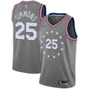 Image of Ben Simmons Philadelphia 76ers Gray Swingman City Edition Jersey 2018 - 2019