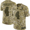 Image of Dallas Cowboys Dak Prescott Camo Jersey 2018 - 2019