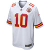 Image of Kansas City Chiefs Tyreek Hill White Jersey 2018 - 2019