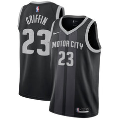 Blake Griffin Detroit Pistons Black Swingman City Edition Jersey 2018 - 2019