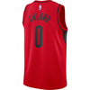 Image of Damian Lillard Portland Trail Blazers Red Swingman Jersey 2018 - 2019