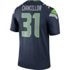 Image of eattle Seahawks Kam Chancellor College Navy Jersey 2018 - 2019