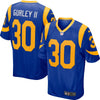 Image of Los Angeles Rams Todd Gurley II Royal Jersey 2018 - 2019