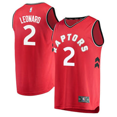 Kawhi Leonard Toronto Raptors Red Swingman Jersey 2018 - 2019