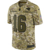 Image of Los Angeles Rams Jared Goff Camo Jersey 2018 - 2019