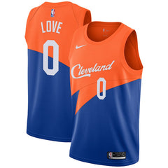 Kevin Love Cleveland Cavaliers Blue Swingman City Edition Jersey 2018 - 2019