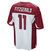 Image of Arizona Cardinals Larry Fitzgerald White Jersey 2018 - 2019