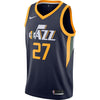 Image of Rudy Gobert Utah Jazz Navy Swingman Jersey 2018 - 2019