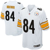 Image of Pittsburgh Steelers Antonio Brown White Jersey 2018 - 2019