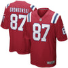 Image of New England Patriots Rob Gronkowski Red Jersey 2018 - 2019
