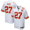 Image of Kansas City Chiefs Kareem Hunt White Jersey 2018 - 2019