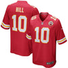 Image of Kansas City Chiefs Tyreek Hill Red Jersey 2018 - 2019