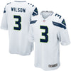 Image of Seattle Seahawks Russell Wilson White Jersey 2018 - 2019