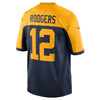 Image of Green Bay Packers Aaron Rodgers Navy Jersey 2018 - 2019
