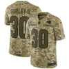 Image of LOS ANGELES RAMS TODD GURLEY II CAMO JERSEY 2018 - 2019