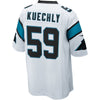 Image of Carolina Panthers Luke Kuechly White Jersey 2018 - 2019