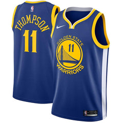 Klay Thompson Golden State Warriors Blue Swingman Jersey 2018 - 2019