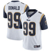 Image of Los Angeles Rams Aaron Donald White Jersey 2018 - 2019