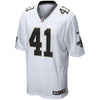 Image of New Orleans Saints Alvin Kamara  White Jersey 2018 - 2019