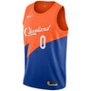 Image of Kevin Love Cleveland Cavaliers Blue Swingman City Edition Jersey 2018 - 2019