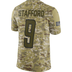 Detroit Lions Matthew Stafford Camo Jersey 2018 - 2019