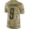 Image of Detroit Lions Matthew Stafford Camo Jersey 2018 - 2019