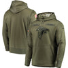Image of Men's Atlanta Falcons Olive Pullover Hoodie 2018 - 2019