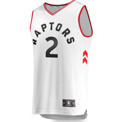 Kawhi Leonard Toronto Raptors White Swingman Jersey 2018 - 2019