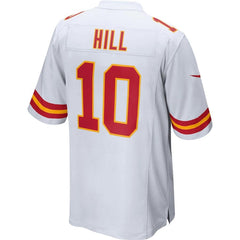 Kansas City Chiefs Tyreek Hill White Jersey 2018 - 2019