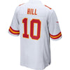 Image of Kansas City Chiefs Tyreek Hill White Jersey 2018 - 2019