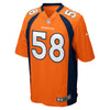 Image of Denver Broncos Von Miller Orange Jersey 2018 - 2019