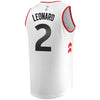 Image of Kawhi Leonard Toronto Raptors White Swingman Jersey 2018 - 2019