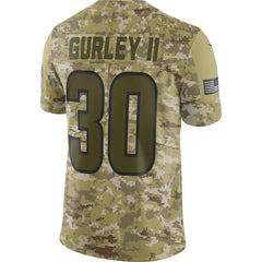 LOS ANGELES RAMS TODD GURLEY II CAMO JERSEY 2018 - 2019