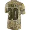 Image of LOS ANGELES RAMS TODD GURLEY II CAMO JERSEY 2018 - 2019