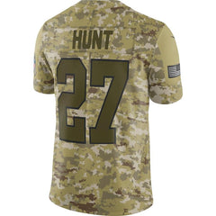Kansas City Chiefs Kareem Hunt Camo Jersey 2018 - 2019