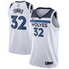 Image of Karl-Anthony Towns Minnesota Timberwolves White Swingman Jersey 2018 - 2019