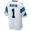 Image of Carolina Panthers Cam Newton White White Jersey 2018 - 2019