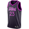 Image of Jimmy Butler Minnesota Timberwolves Purple Swingman City Edition Jersey 2018 - 2019