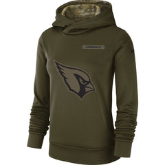 Women's Philadelphia Eagles Olive Pullover Hoodie 2018 - 2019