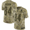Image of Men's Pittsburgh Steelers Antonio Brown Camo Jersey 2018 - 2019