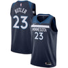 Image of Jimmy Butler Minnesota Timberwolves Navy Swingman Jersey 2018 - 2019