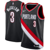 Image of C.J. McCollum Portland Trail Blazers Black Swingman Jersey 2018 - 2019