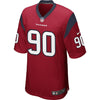 Image of Houston Texans Jadeveon Clowney Navy Red Jersey 2018 - 2019