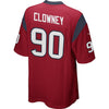Image of Houston Texans Jadeveon Clowney Navy Red Jersey 2018 - 2019