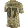 Image of New England Patriots Rob Gronkowski Jersey 2018 - 2019