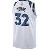 Image of Karl-Anthony Towns Minnesota Timberwolves White Swingman Jersey 2018 - 2019