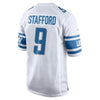 Image of Detroit Lions Matthew Stafford White Jersey 2018 - 2019